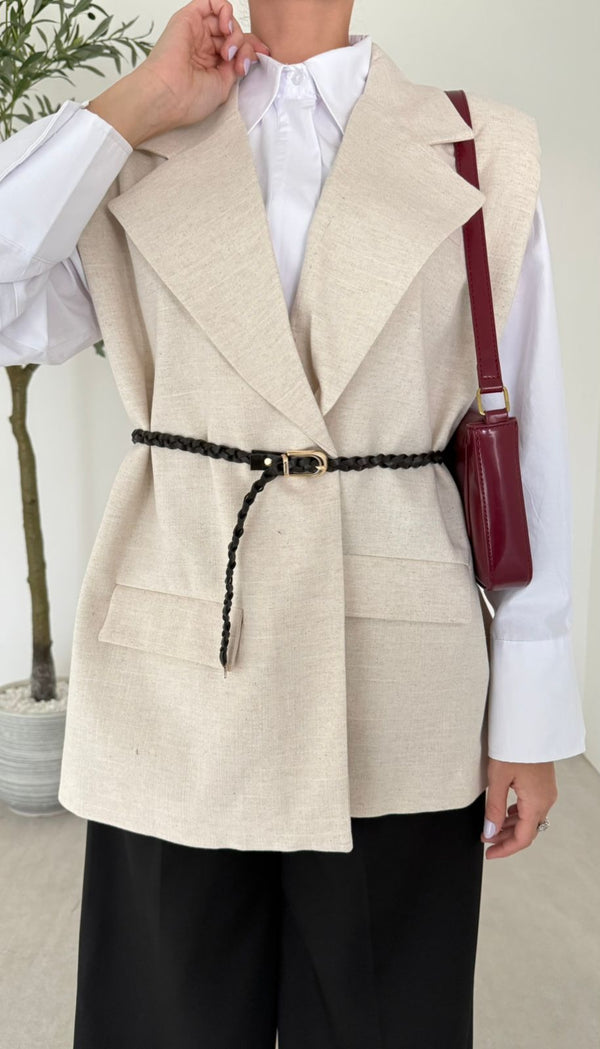 Cut Sleeve Blazer EF 7513