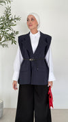 Cut Sleeve Blazer EF 7513