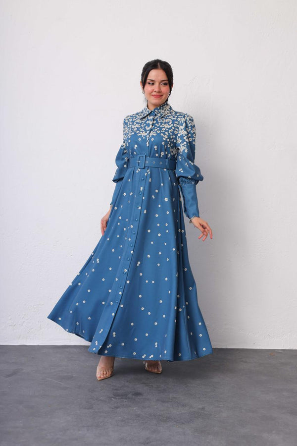 Belted dress 4229 - HANGER