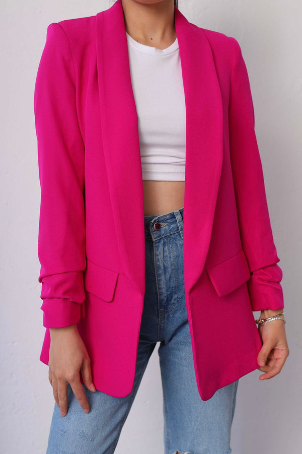 Open Blazer F16408