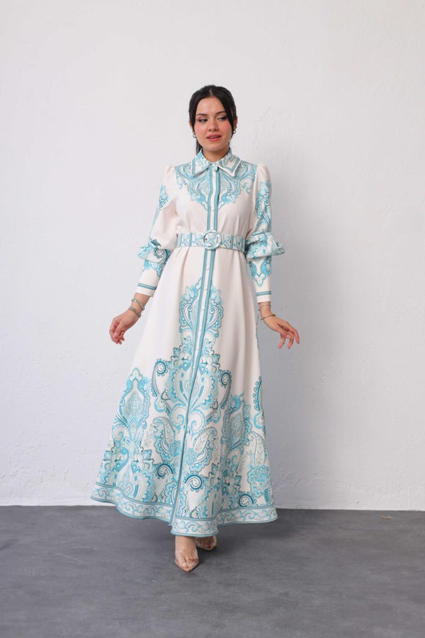 Belted Dress 4264 - HANGER