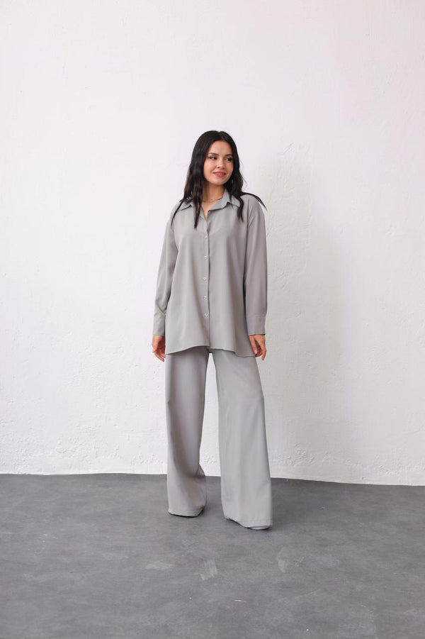 WIDE PANT SET 1392 - HANGER