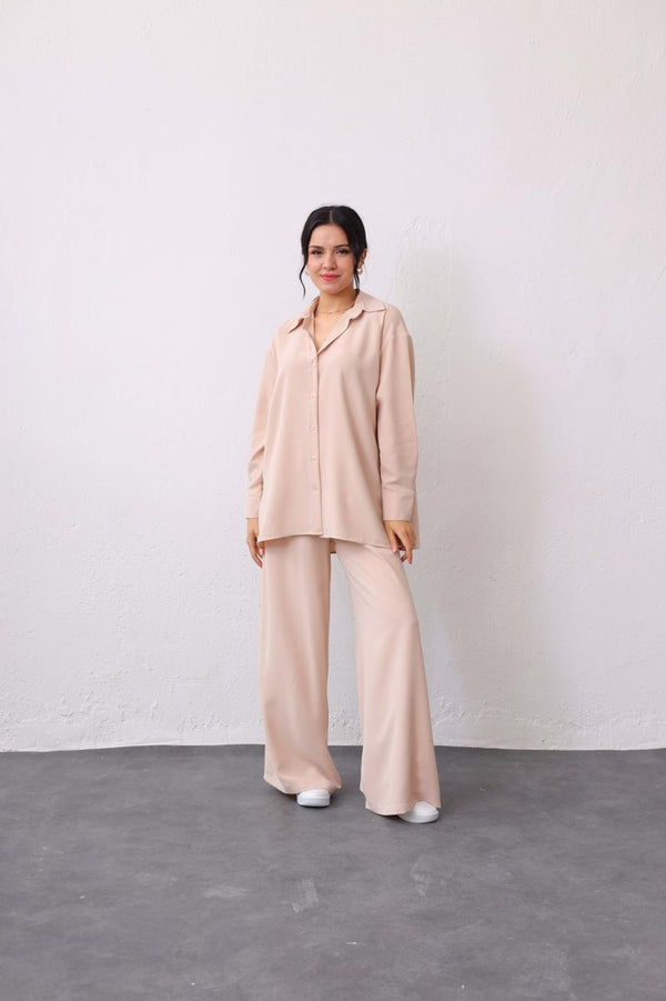 WIDE PANT SET 1392 - HANGER