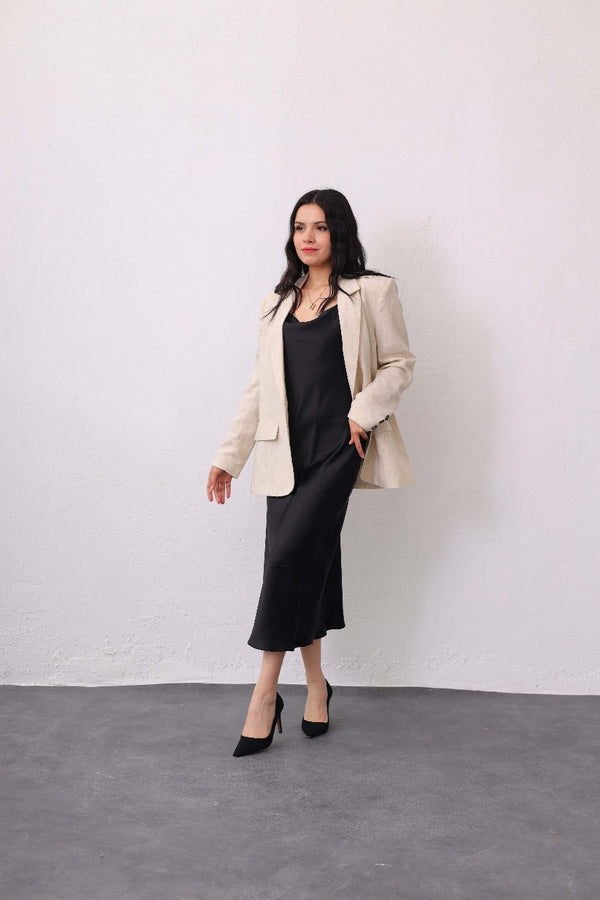Satin dress Y28552 - HANGER