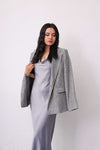 Satin dress Y28552