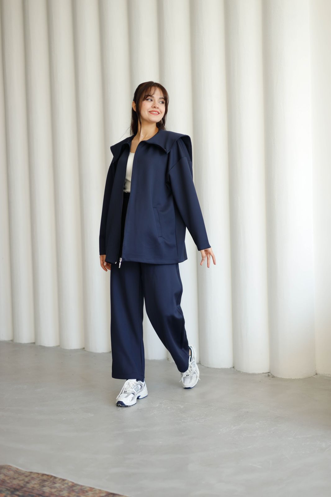 zippered suit P8278