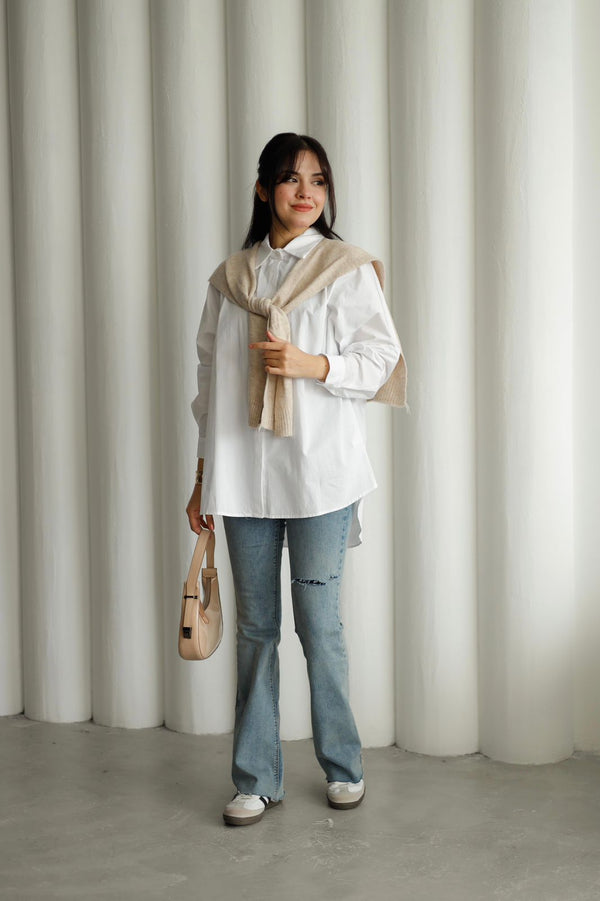 scarf shirt M37750 - HANGER