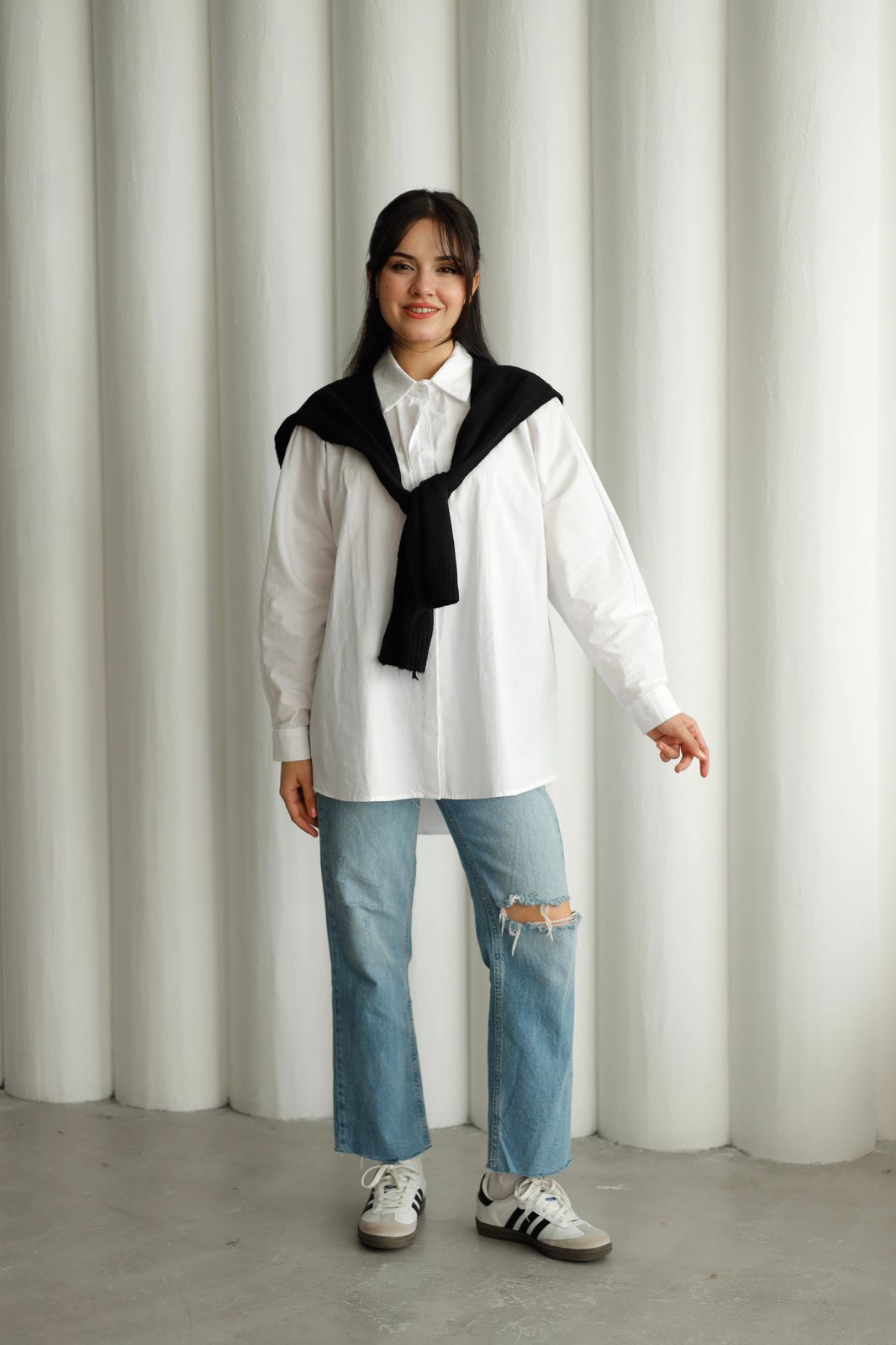 scarf shirt M37750