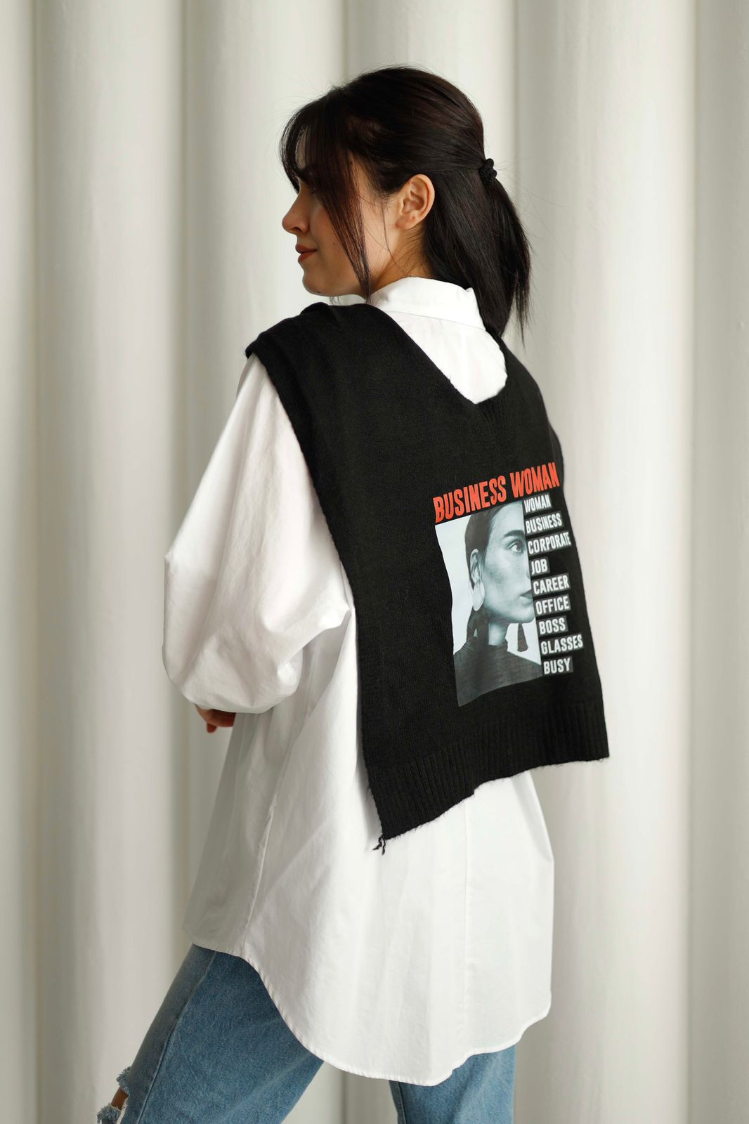 scarf shirt M37750
