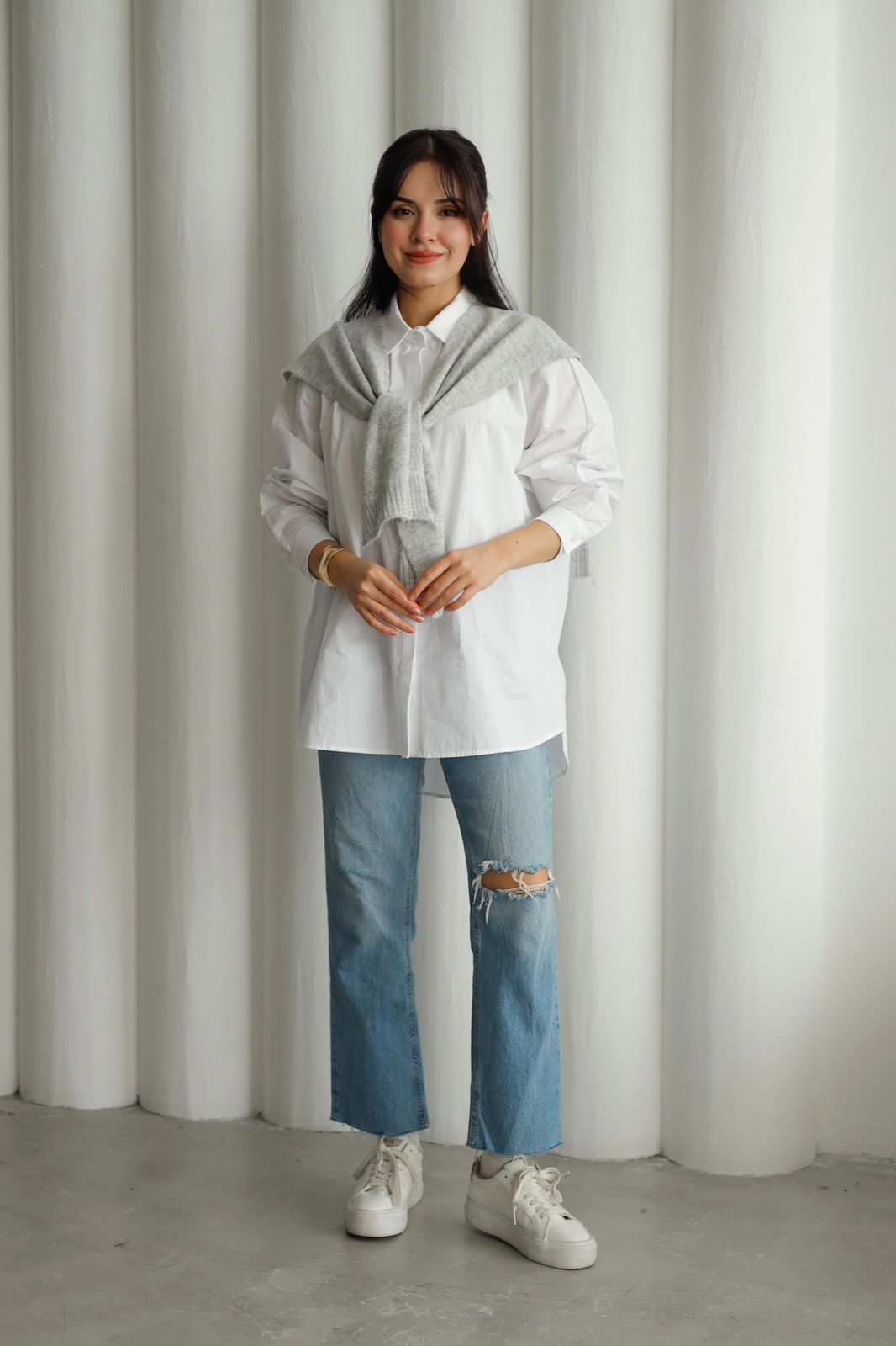 scarf shirt M37750