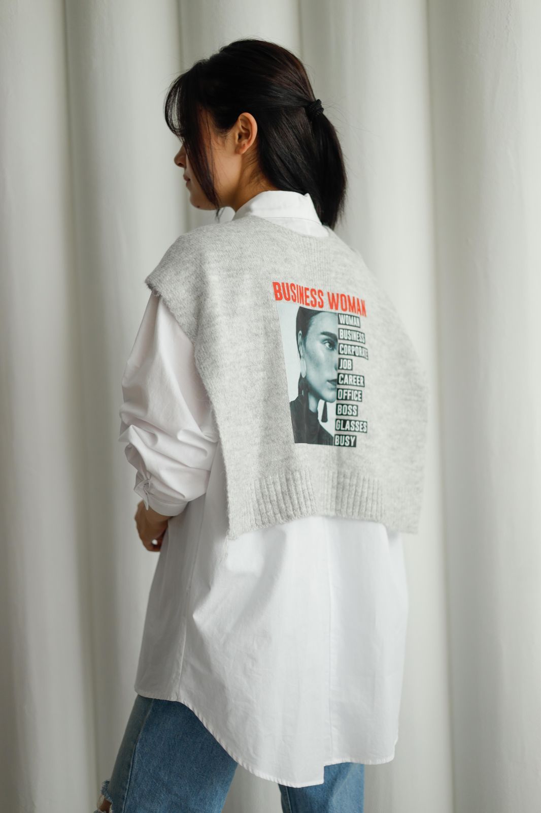 scarf shirt M37750