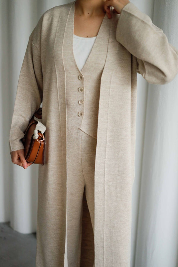 3pcs cardigan 1001-1