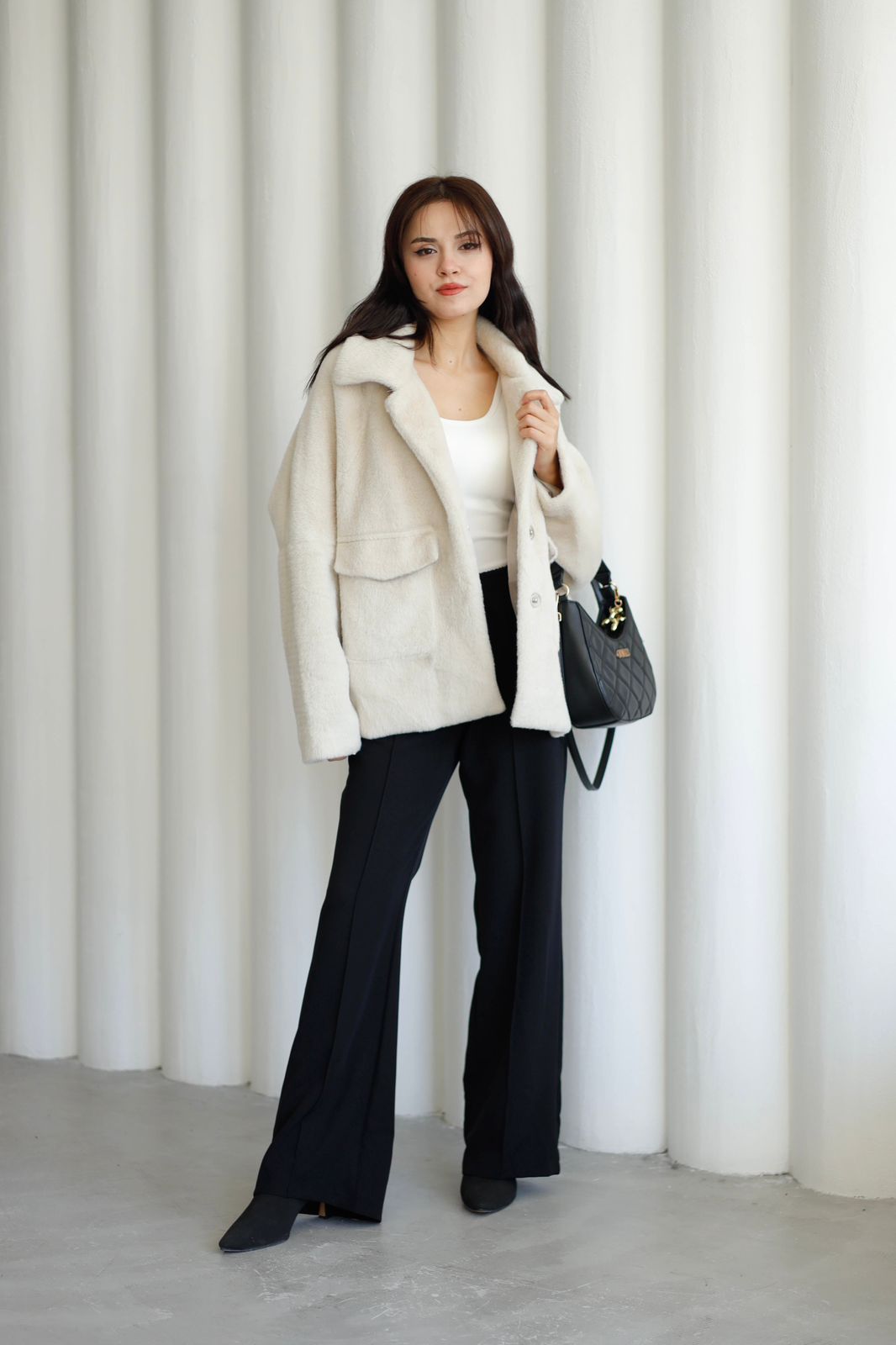 coat double pocket HFK508026