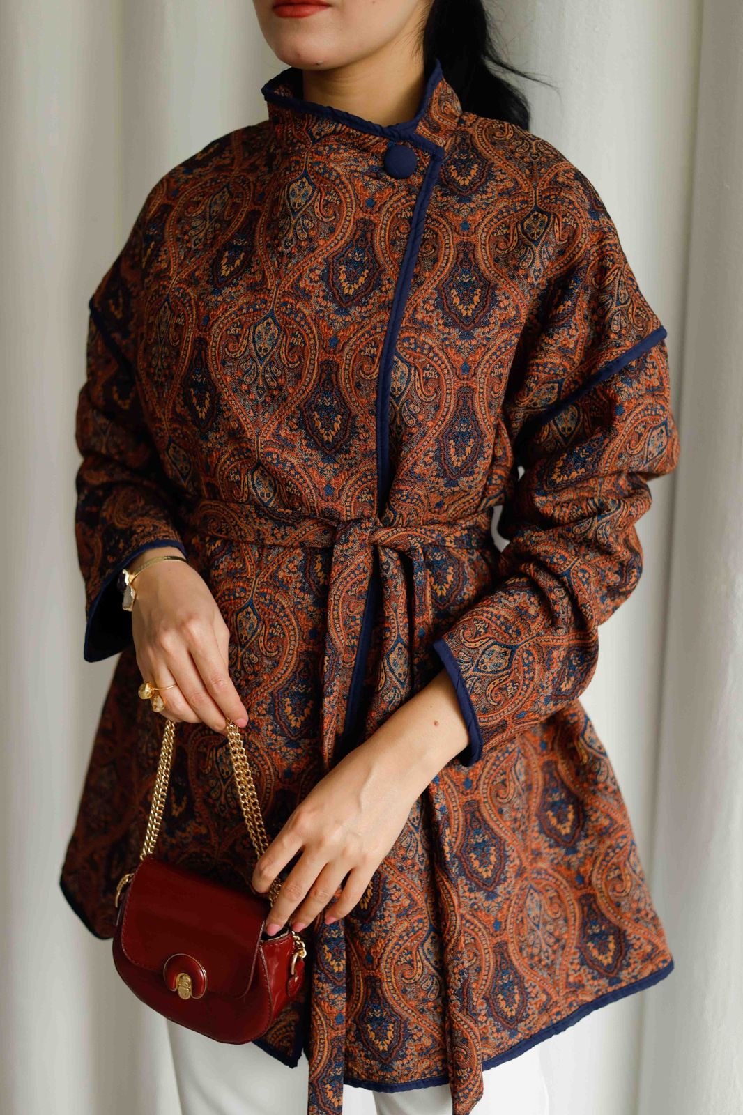 printed  jacket AH- 7232