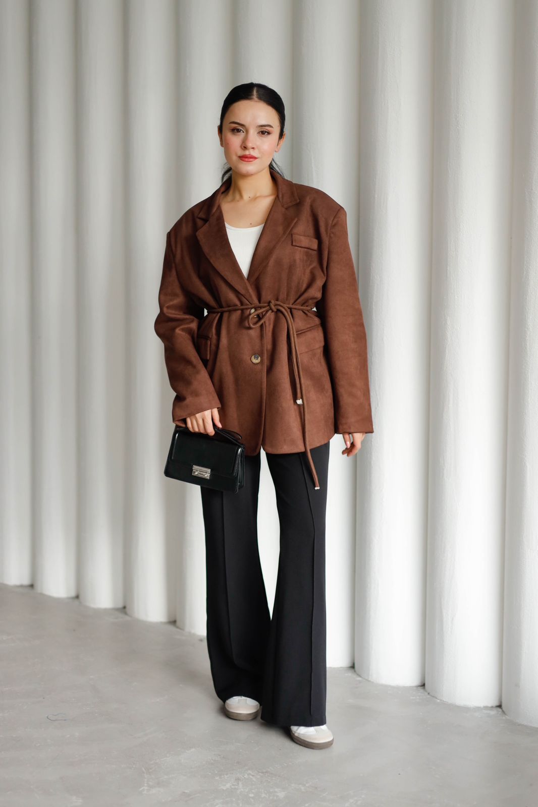 BLAZER WITH BELT 25-602-1
