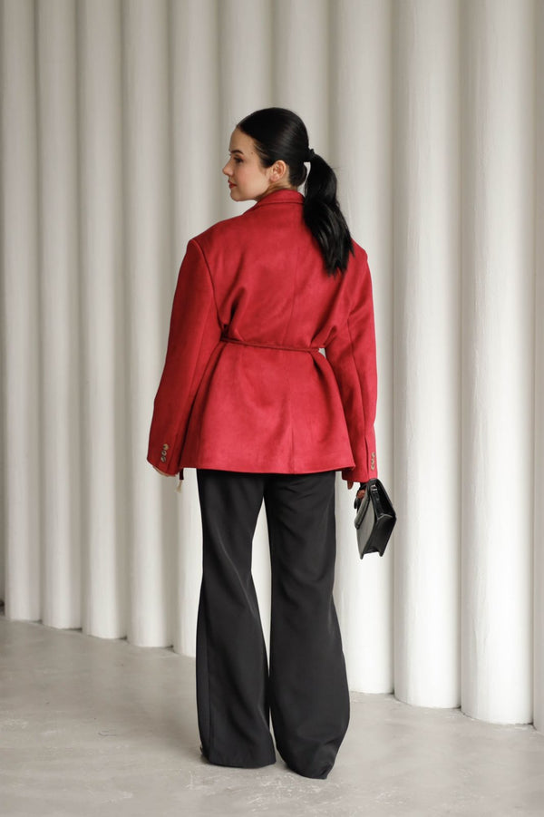 BLAZER WITH BELT 25-602-1 - HANGER