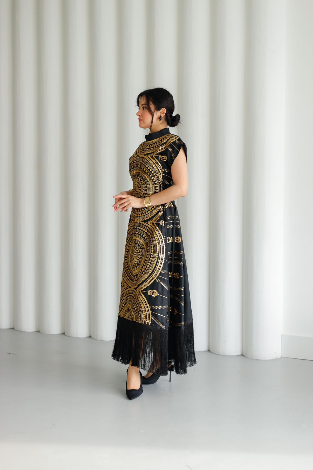 Kuwaiti vest dress D995