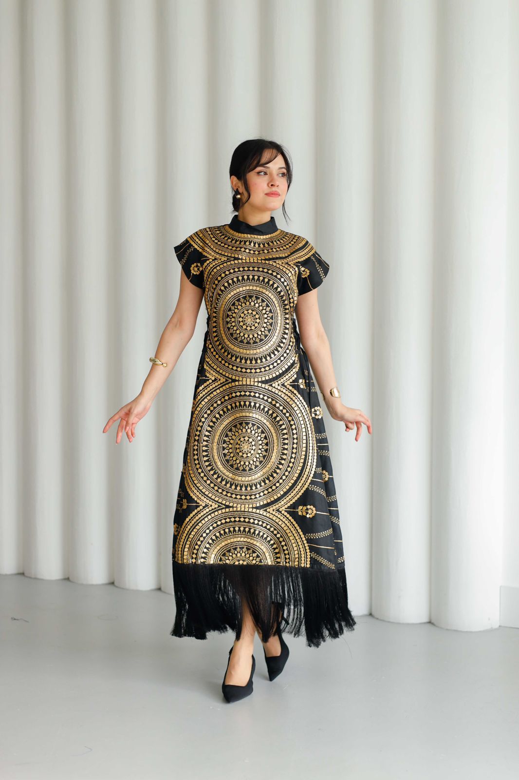 Kuwaiti vest dress D995