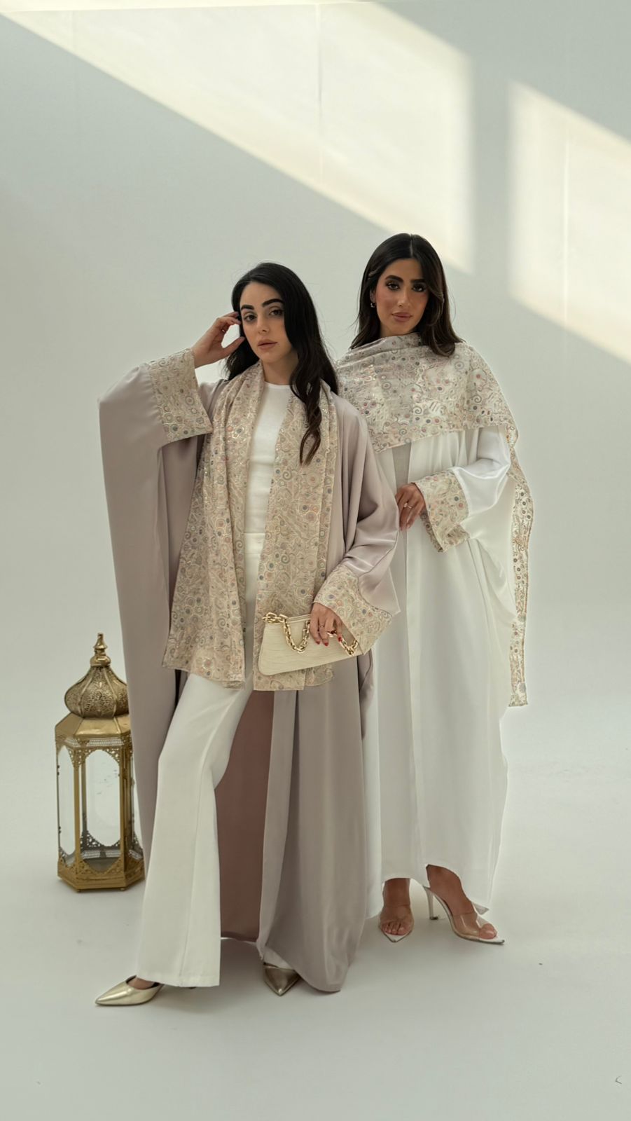 Abaya embroidery scarf - HANGER