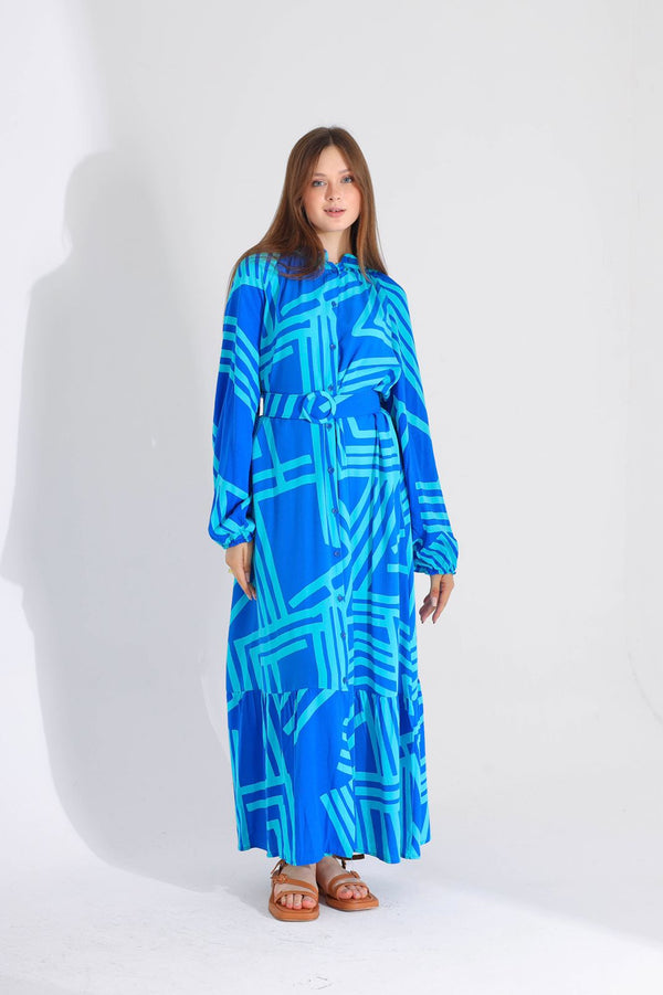 Belted Dress 23EL035 - HANGER