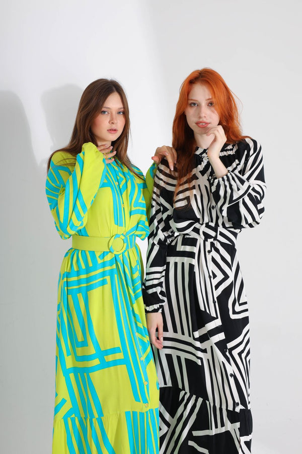Belted Dress 23EL035 - HANGER
