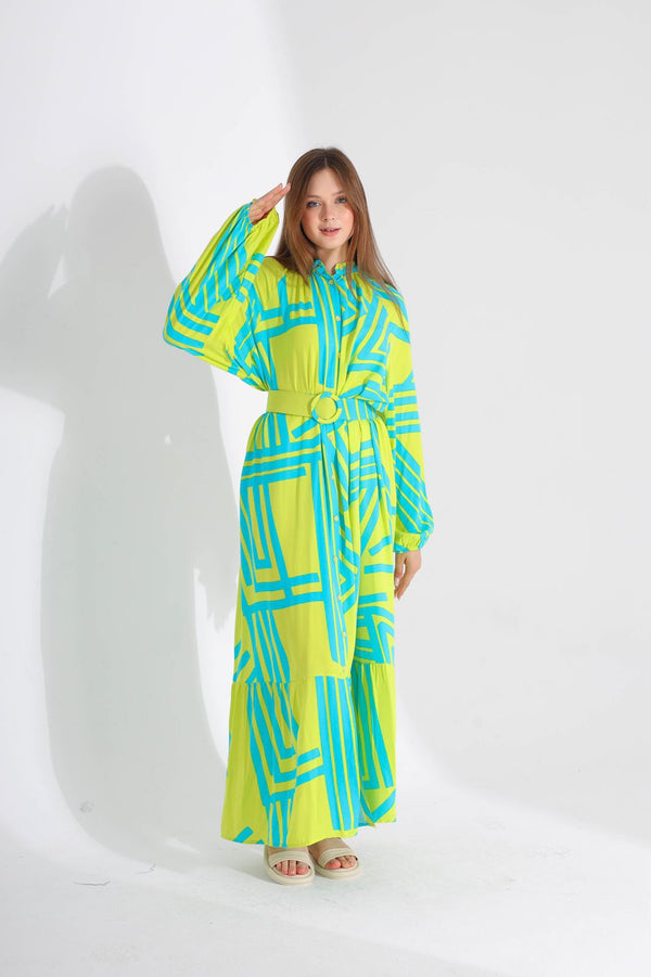 Belted Dress 23EL035 - HANGER