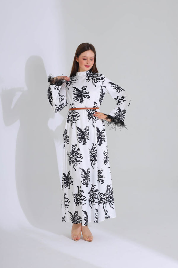 Belted Dress 7730 - HANGER