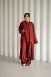 3pec belted cardigan K 3002