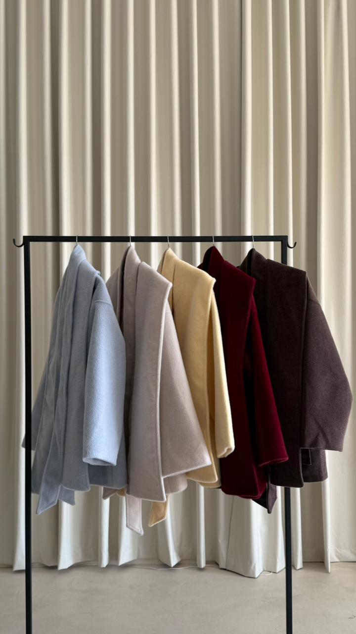 BELTED JACKET K-6164