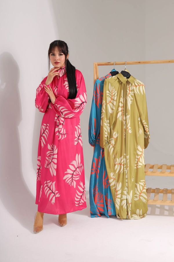 Satin Dress 15306 - HANGER