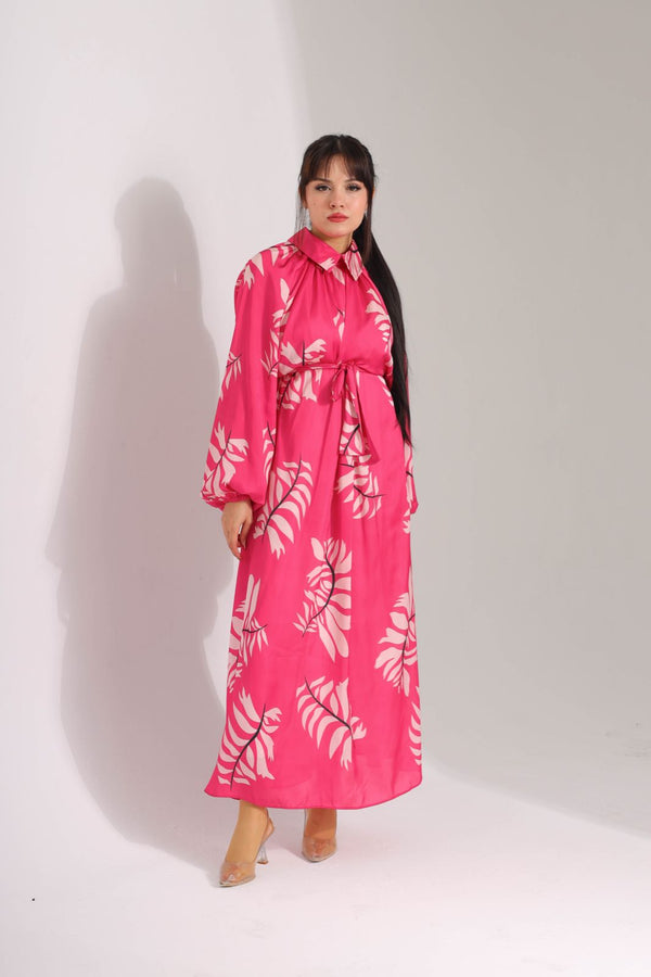 Satin Dress 15306 - HANGER