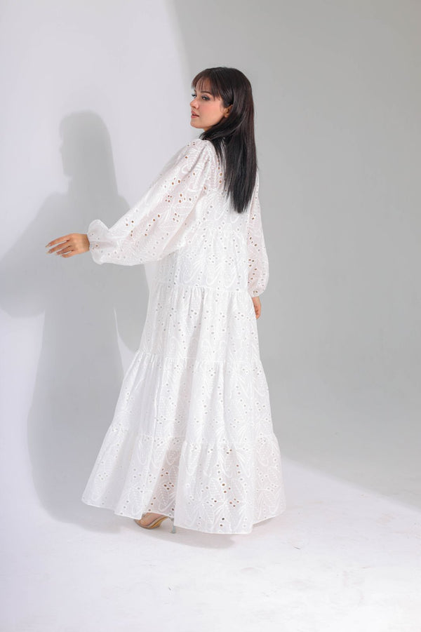 White Dress 23287 - HANGER