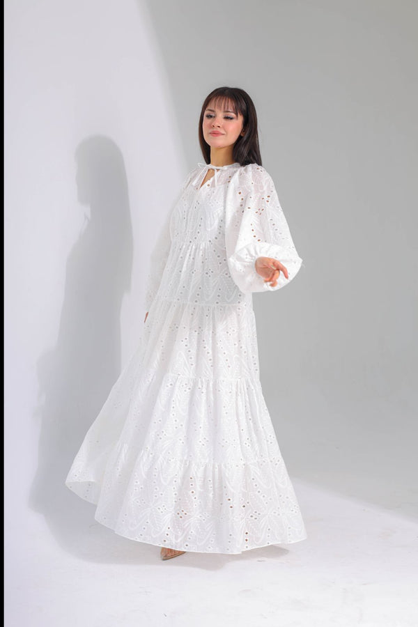 White Dress 23287 - HANGER