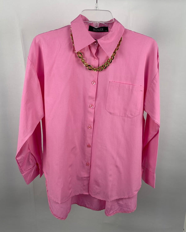 Shirt w/ necklace D - HANGER