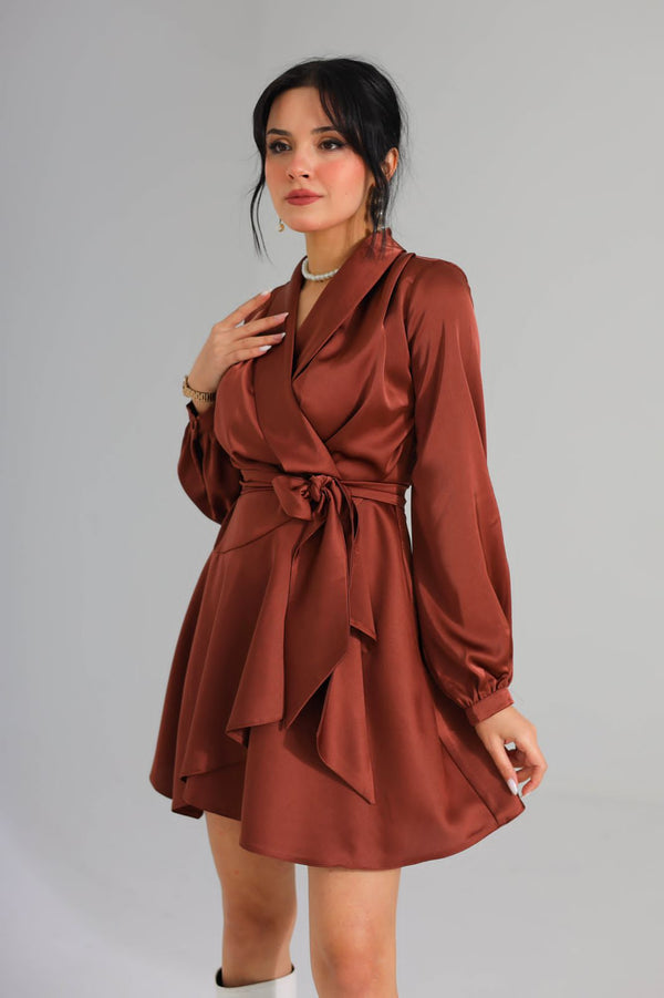 Dress Satin 8350 - HANGER