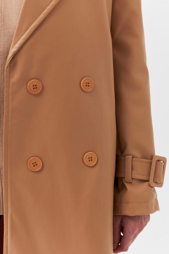 Leather coat 8217