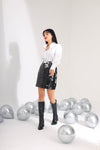 Short gliter skirt 50052