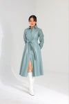 Leather dress 8283