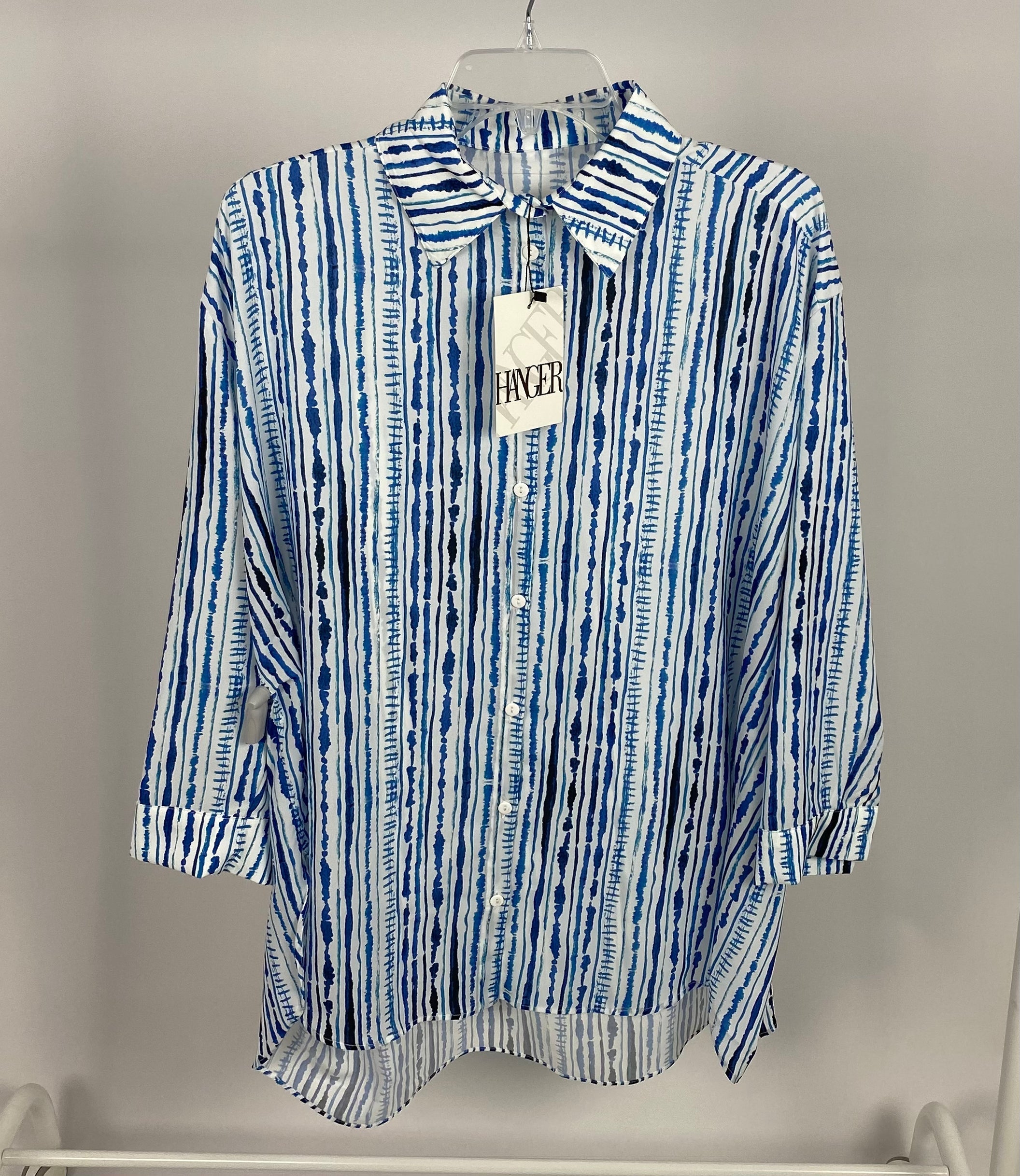Flowy printed shirt D