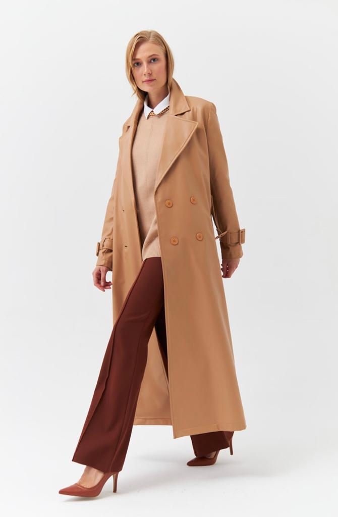 Leather coat 8217