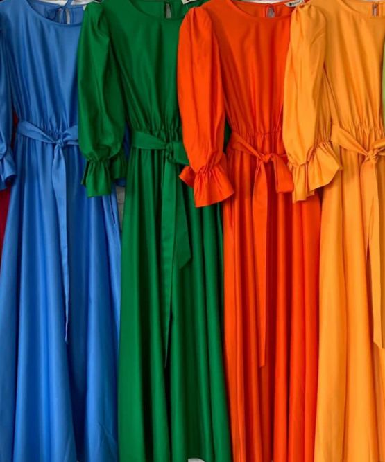 Dress puffy sleeve D - HANGER