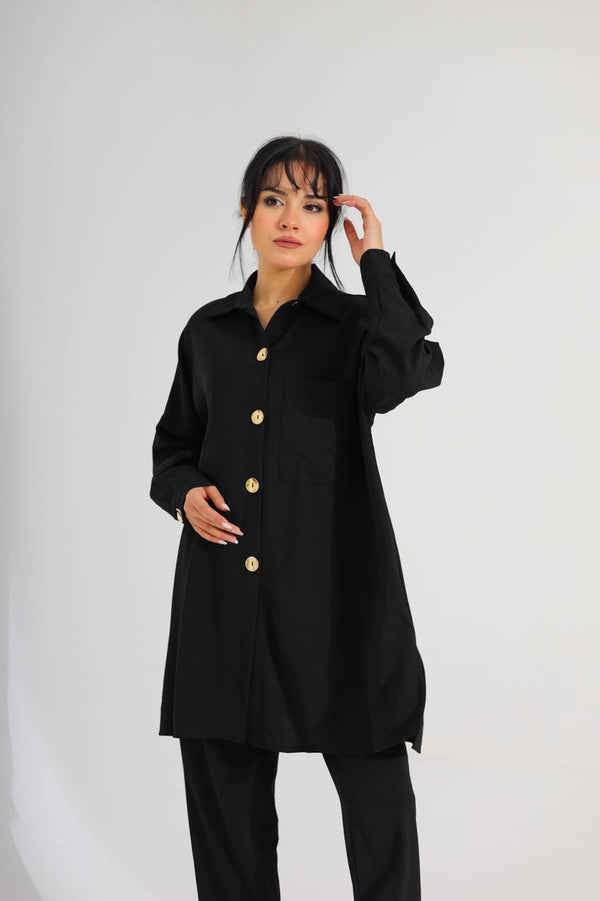 2pcs gold button set D - HANGER