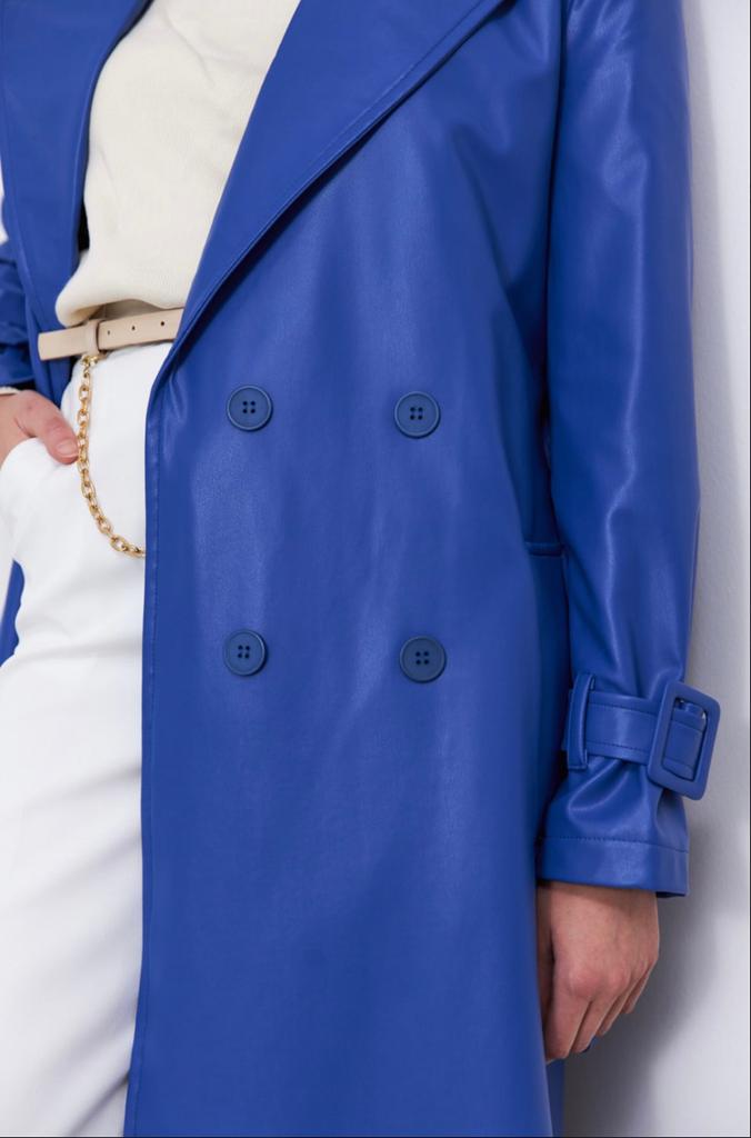 Leather coat 8217