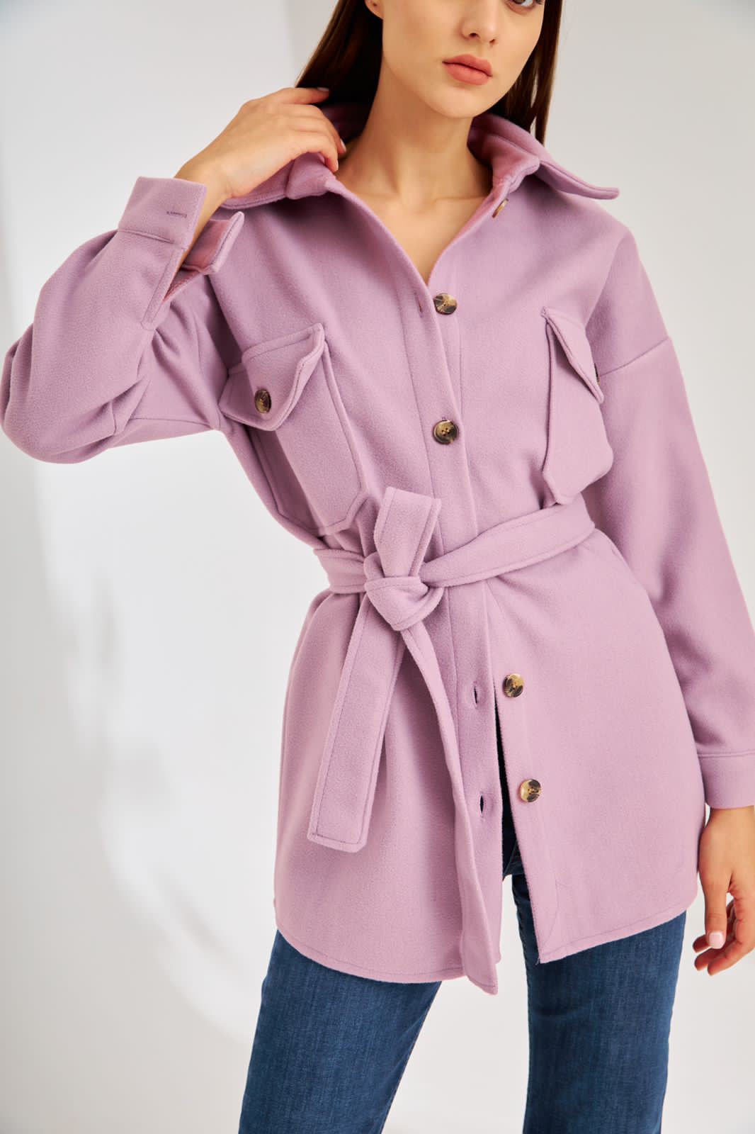 Shirt jacket 7543