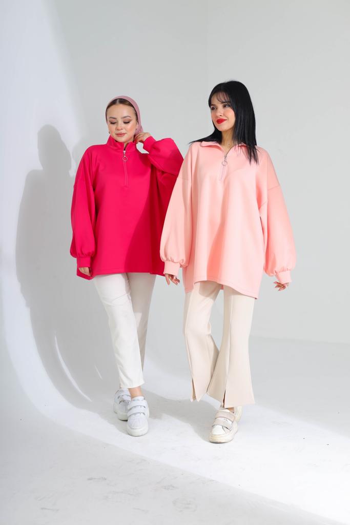 Zipper sweater