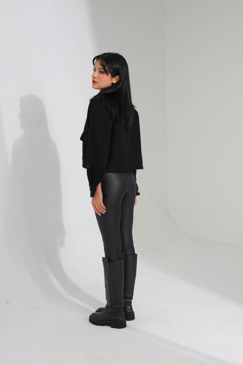 Crop jacket 8335