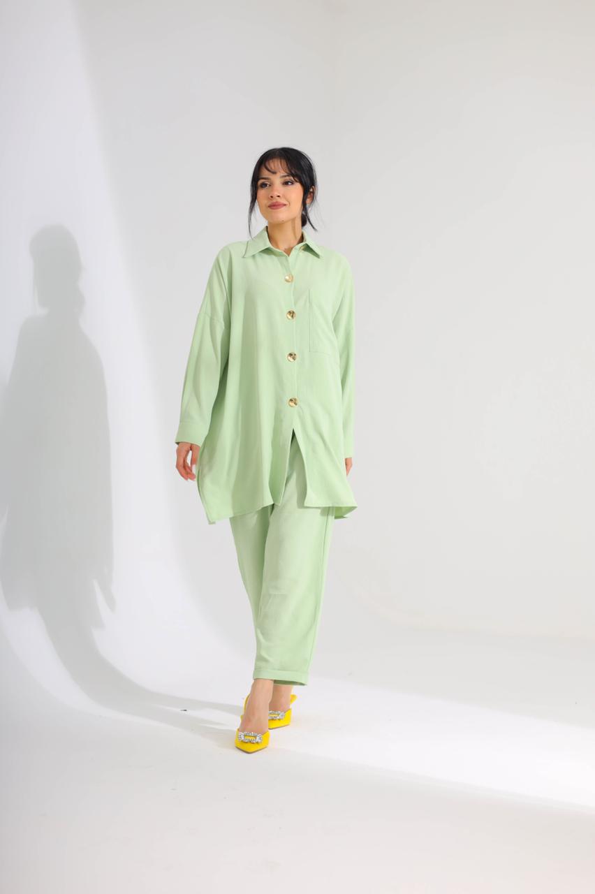 2pcs gold button set D