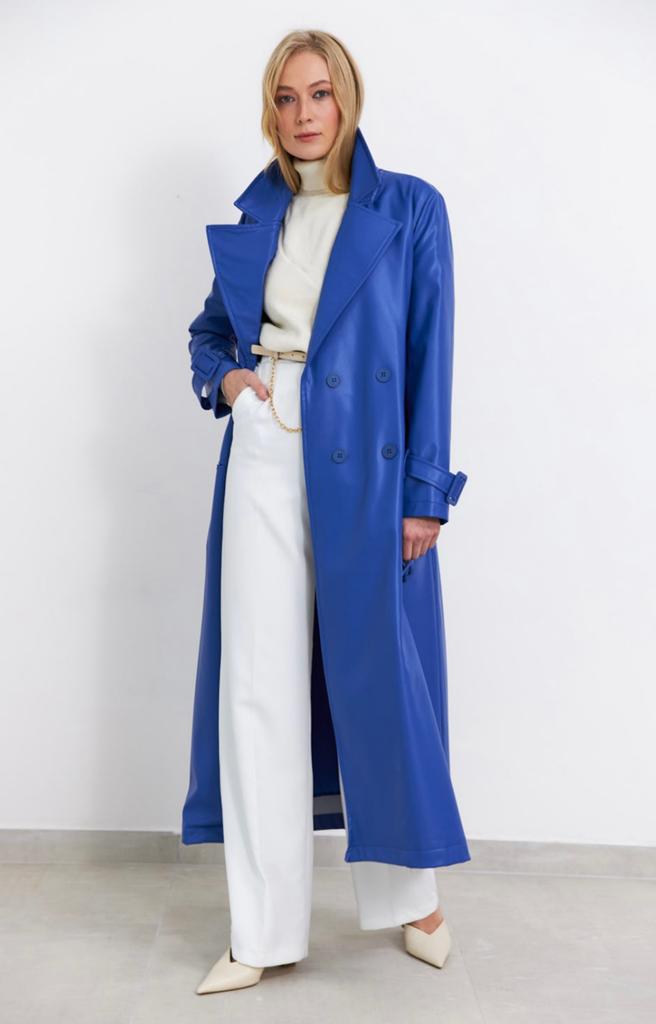 Leather coat 8217
