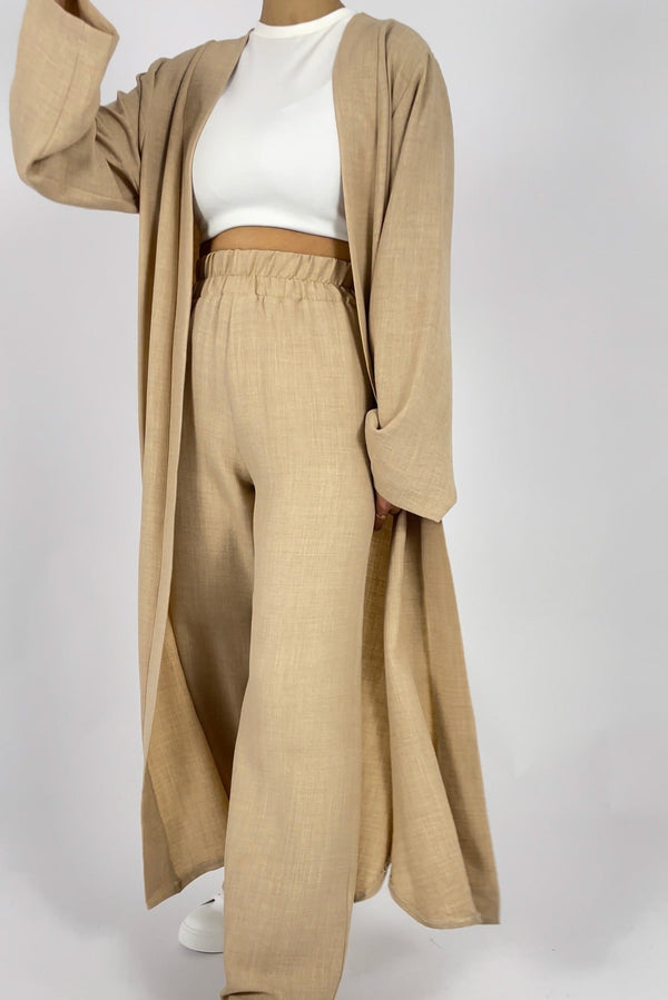 2pcs belted kimono set D - HANGER