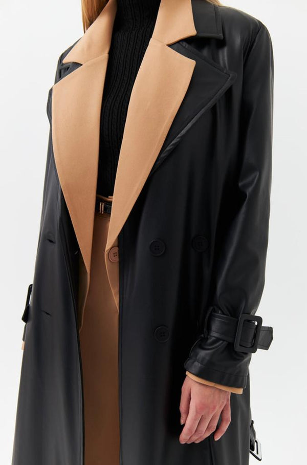 Leather coat 8217 - HANGER
